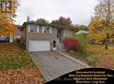 424 Dixon Boulevard, Newmarket, ON L3Y5C4, ,1 BathroomBathrooms,Single Family,For Lease,Dixon,N7270836