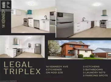14 KENNEDY Avenue, Kitchener, Ontario N2G2Z8, 5 Bedrooms Bedrooms, ,3 BathroomsBathrooms,Multi-family,For Sale,KENNEDY,40478319 14 KENNEDY Avenue, Kitchener, Ontario N2G2Z8, 5 Bedrooms Bedrooms, ,3 BathroomsBathrooms,Multi-family,For Sale,KENNEDY,40478319