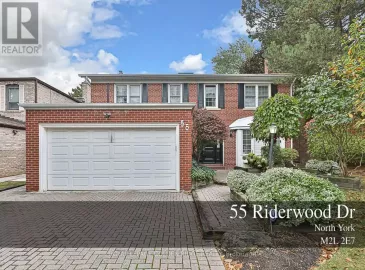 55 Riderwood Drive, Toronto, Ontario M2L2E7, 5 Bedrooms Bedrooms, ,6 BathroomsBathrooms,Single Family,For Sale,Riderwood,C7262856