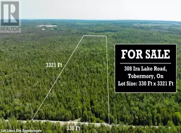 308 Ira Lake Road, Northern Bruce Peninsula, Ontario N0H1W0, ,Vacant Land,For Sale,Ira Lake,X6797048 308 Ira Lake Road, Northern Bruce Peninsula, Ontario N0H1W0, ,Vacant Land,For Sale,Ira Lake,X6797048