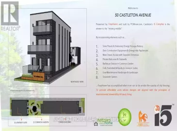 50 Castleton, Toronto, ON M6N3Z5, 3 Bedrooms Bedrooms, ,2 BathroomsBathrooms,Multi-family,For Lease,Castleton,W7020036