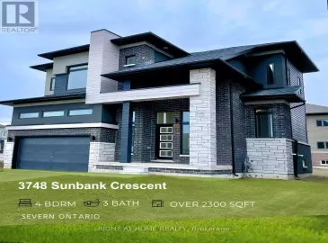 3748 Sunbank Crescent, Severn, Ontario L3V8N2, 4 Bedrooms Bedrooms, ,3 BathroomsBathrooms,Single Family,For Sale,Sunbank,S7289226