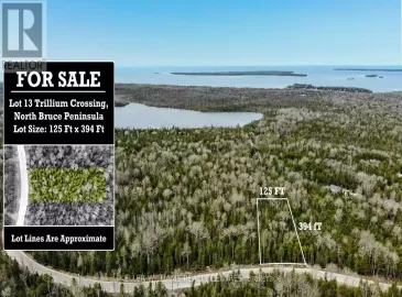 Lot 13 Trillium Crossing Street, Northern Bruce Peninsula, ON N0H1W0, ,Vacant Land,For Sale,Trillium Crossing,X7050522 Lot 13 Trillium Crossing Street, Northern Bruce Peninsula, ON N0H1W0, ,Vacant Land,For Sale,Trillium Crossing,X7050522