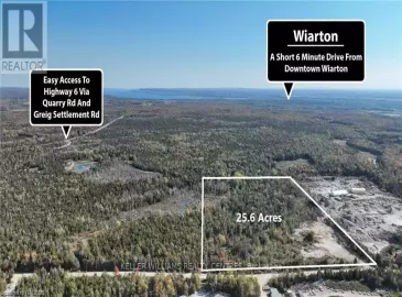 126 Quarry Road, South Bruce Peninsula, Ontario N0H2T0, ,Vacant Land,For Sale,Quarry,X7203326