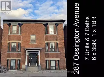 287 Ossington, Toronto, ON M6J3A1, 9 Bedrooms Bedrooms, ,7 BathroomsBathrooms,Single Family,For Sale,Ossington,C7285994