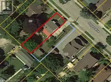 45 HAYES Avenue, Guelph, Ontario N1E5V7, ,Vacant Land,For Sale,HAYES,40515484