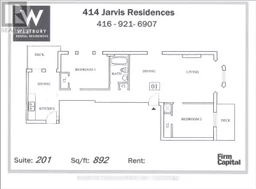 414 Jarvis Street, Toronto, Ontario M4Y3C2, 2 Bedrooms Bedrooms, ,1 BathroomBathrooms,Single Family,For Lease,Jarvis,C7320126