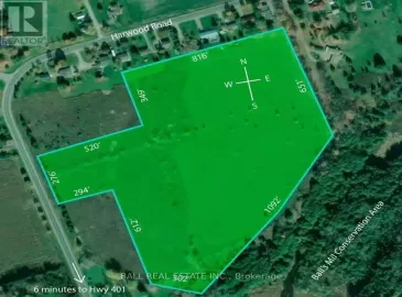 3055 Harwood Road, Hamilton Township, Ontario K0K1C0, ,Vacant Land,For Sale,Harwood,X5861221