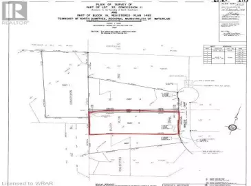 6 WANLESS Court, North Dumfries, ON N0B1E0, ,Vacant Land,For Sale,WANLESS,40453934