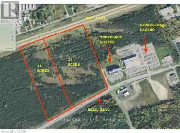 32-36 Bell Boulevard, Belleville, Ontario K8N4Z5, ,Vacant Land,For Sale,Bell,X6568602